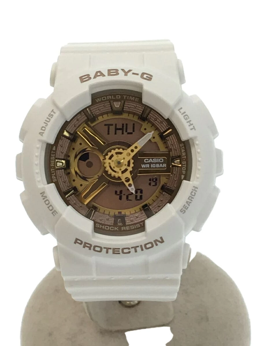 CASIO ◆ Lovers Collection 2022/Quartz/Digiana/White/BA-110XLK-7A