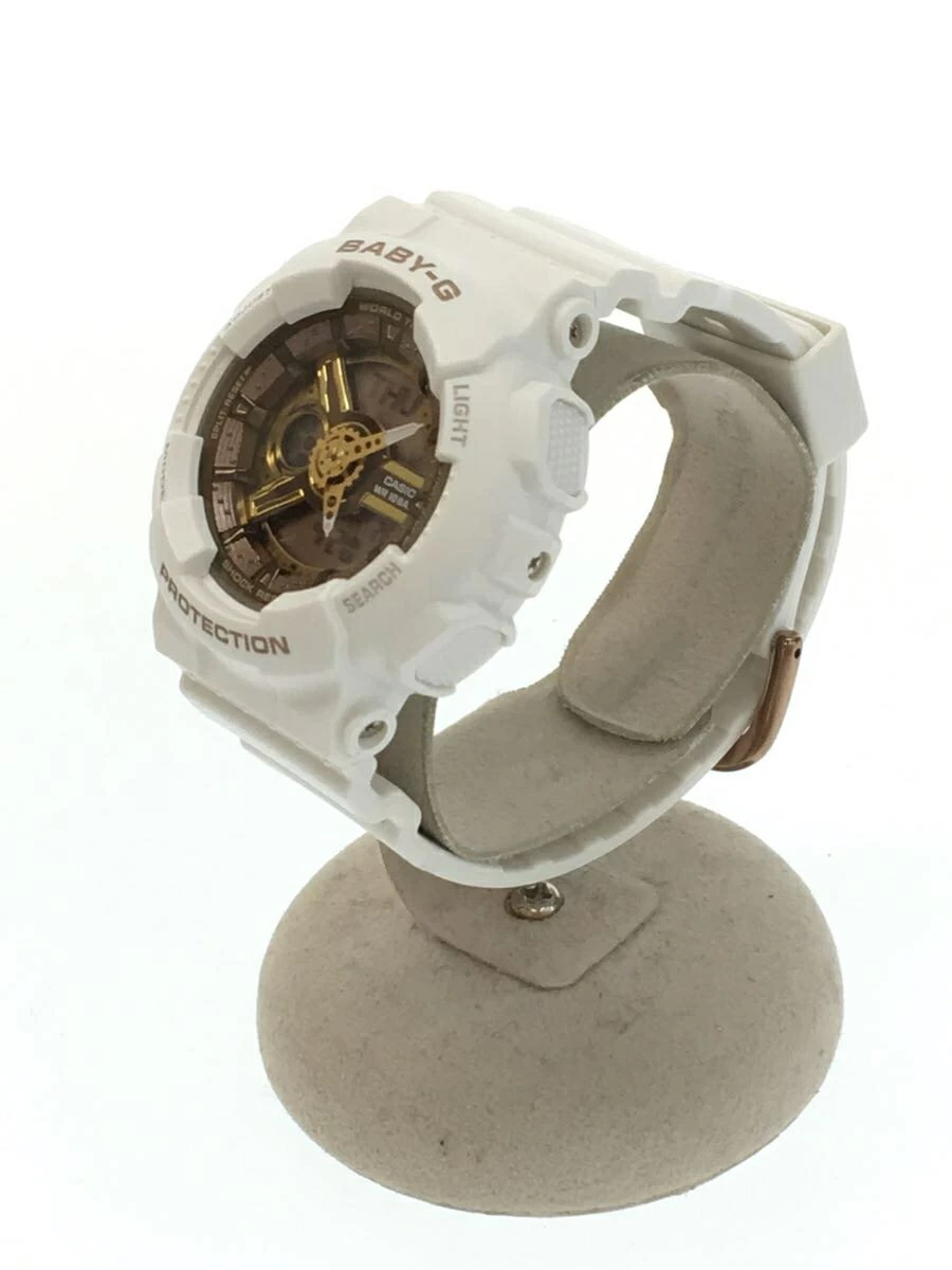 CASIO ◆ Lovers Collection 2022/Quartz/Digiana/White/BA-110XLK-7A