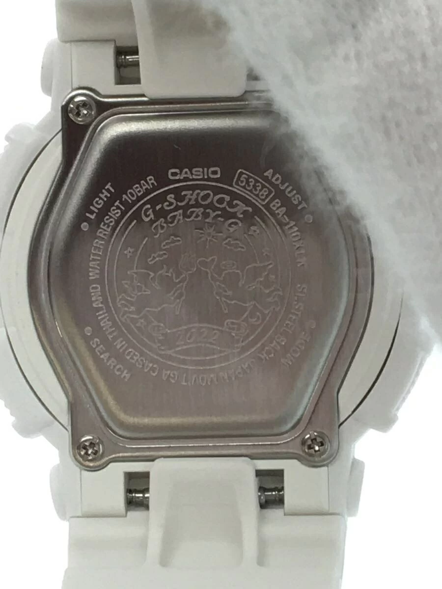 CASIO ◆ Lovers Collection 2022/Quartz/Digiana/White/BA-110XLK-7A