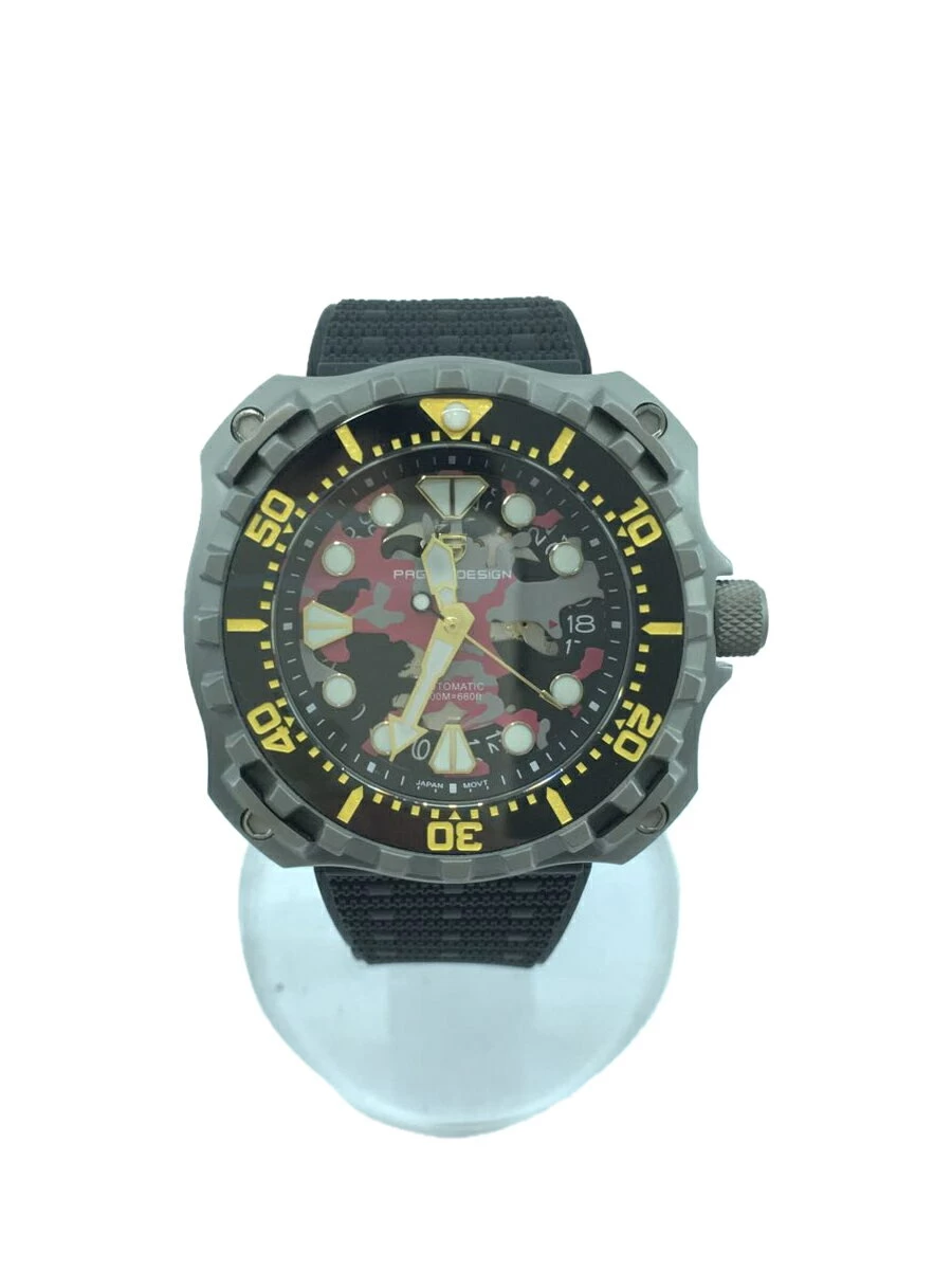 PAGANI DESIGN ◆ Promaster Homage/Automatic/Analog/Rubber/Black/PD-YN009