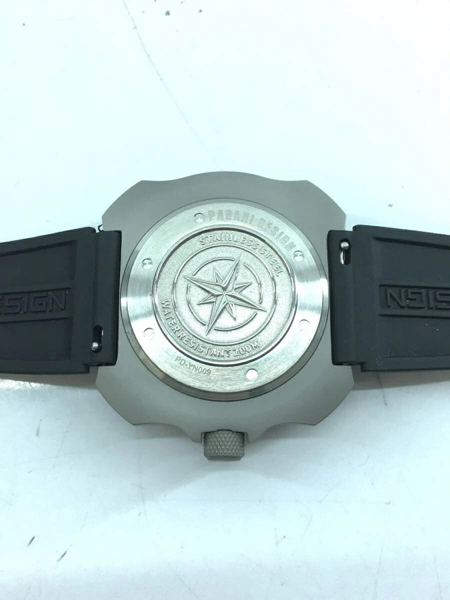 PAGANI DESIGN ◆ Promaster Homage/Automatic/Analog/Rubber/Black/PD-YN009