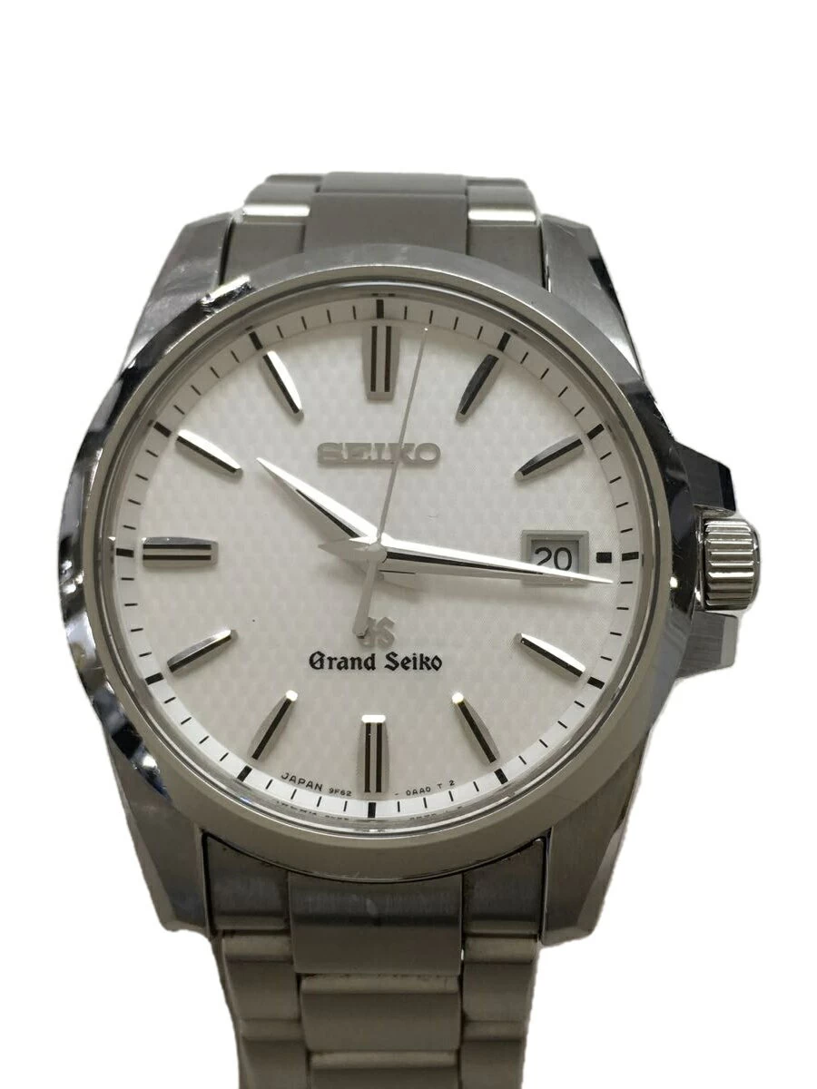 Grand Seiko ◆ box 9f62-0aa1/white/ss/grand seiko