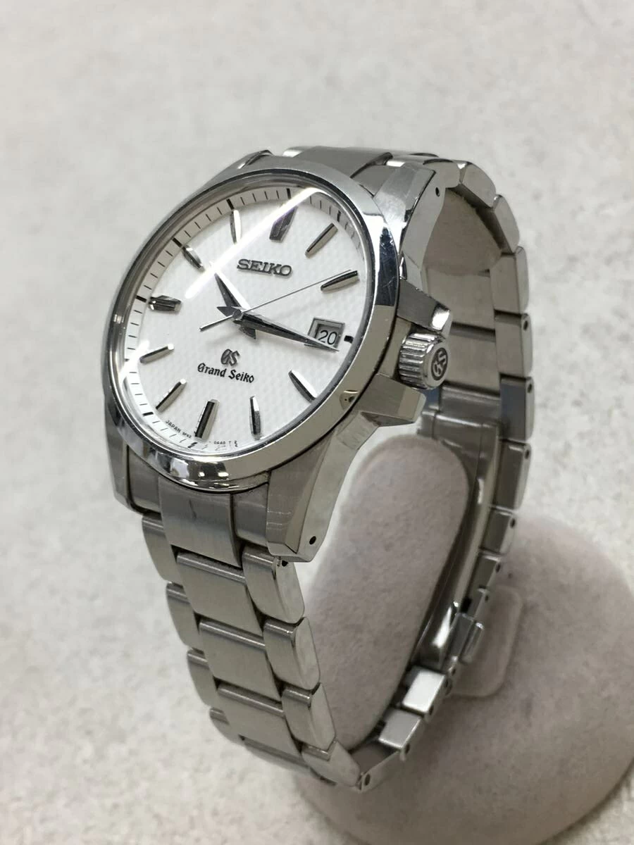 Grand Seiko ◆ box 9f62-0aa1/white/ss/grand seiko