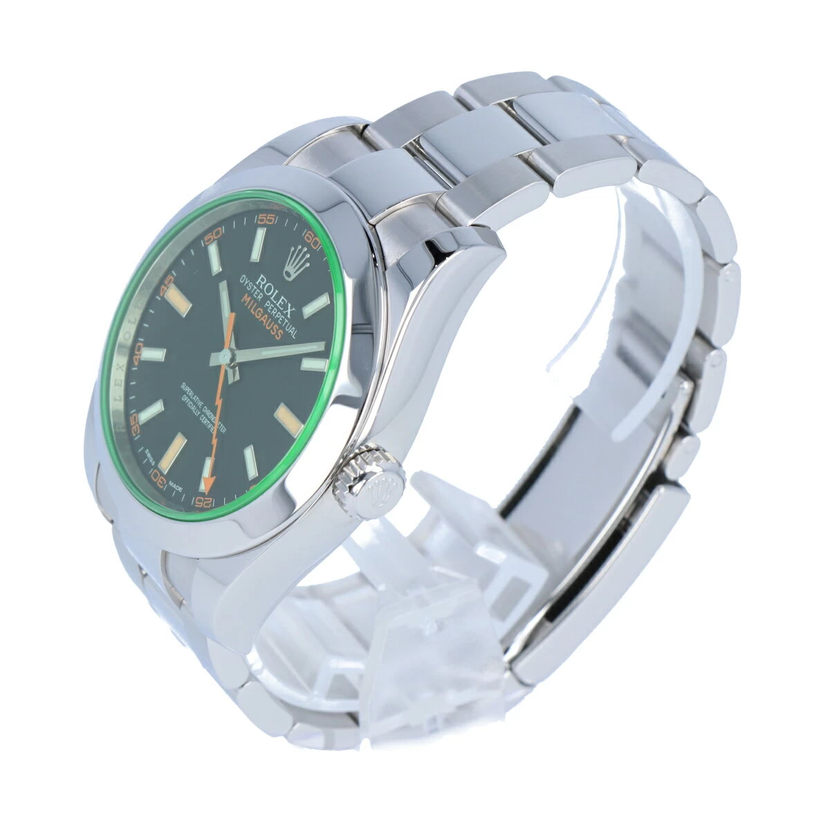 [ROLEX] Rolex Milgauss 116400GV Random Serial Stainless Steel SS 40mm Black Dial Black Dial Automatic Automatic USED-SA [9304] Pawn Shop Sendai Oroshimachi Rakuten Ichiba