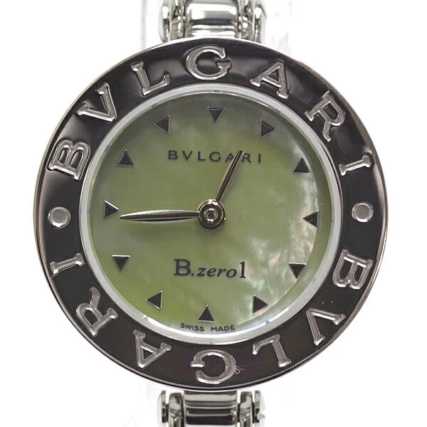 BVLGARI Bvlgari B-ZERO1 BVLGARI BVLGARI BANGLE WATCH BZ22S GREEN SHELL DIAL QUARTZ