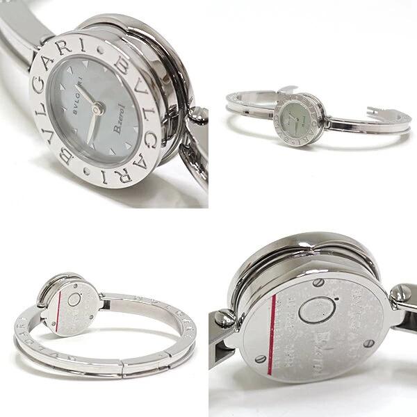 BVLGARI Bvlgari B-ZERO1 BVLGARI BVLGARI BANGLE WATCH BZ22S GREEN SHELL DIAL QUARTZ