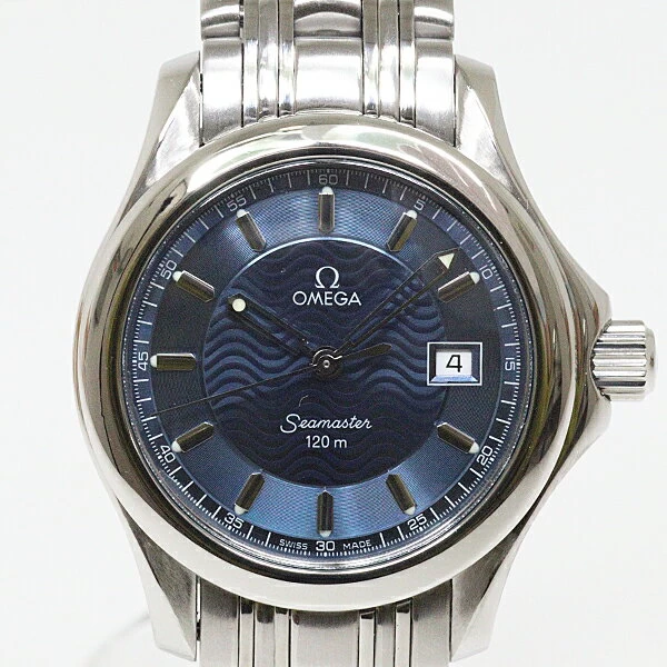 OMEGA Omega Womens Seamaster 120 2571.81 Navy Dial Quartz Finished