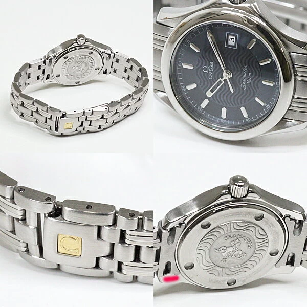 OMEGA Omega Womens Seamaster 120 2571.81 Navy Dial Quartz Finished