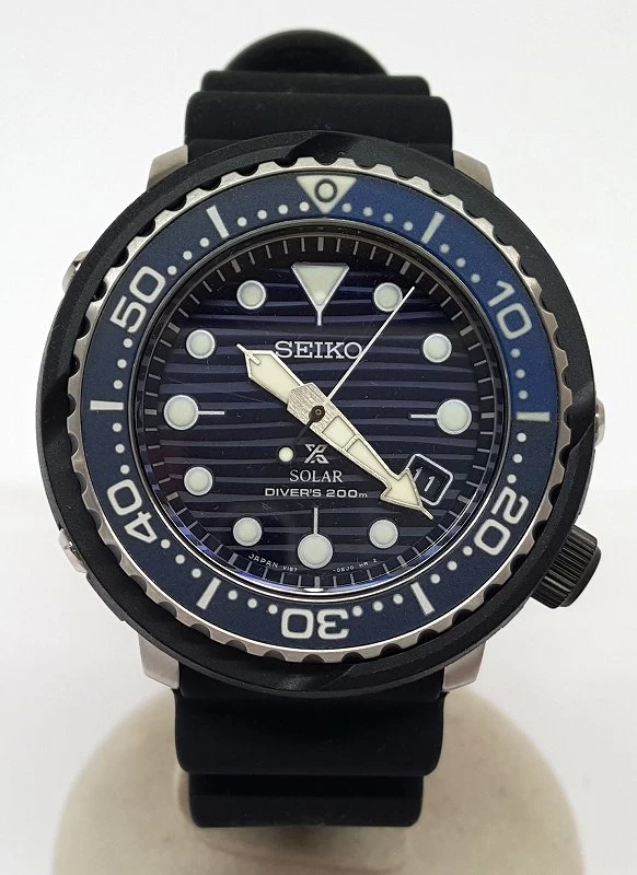 SEIKO PROSPEX SEIKO PROSPEX DIVER SCUBA SBDJ045 QUARTZ SOLAR BATTERY 