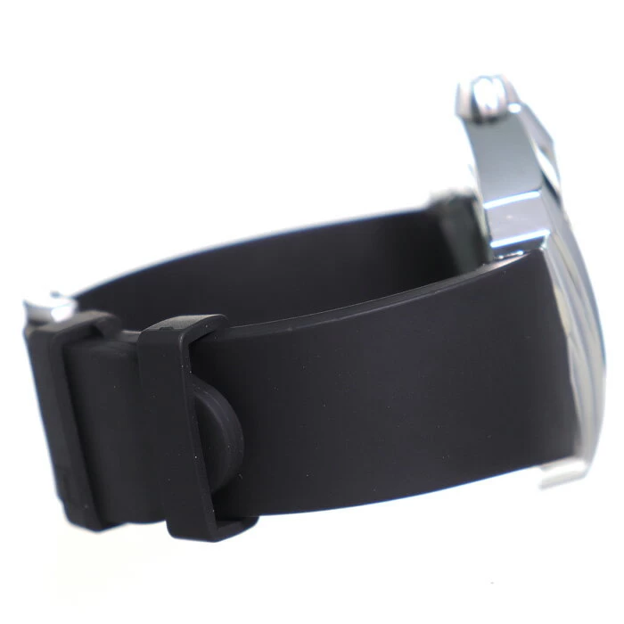 [Good Condition] Hamilton [Hamilton] Ventura XXL Auto Black Stainless Steel Rubber Strap See-through Automatic Watch for Men H24655331 H246551 VENTURA XXL AUTO WATCH [A Rank]