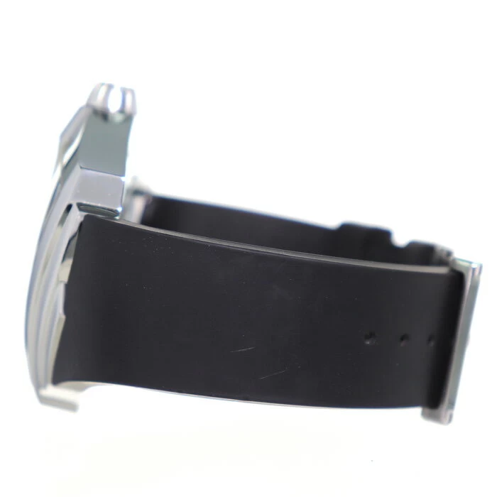 [Good Condition] Hamilton [Hamilton] Ventura XXL Auto Black Stainless Steel Rubber Strap See-through Automatic Watch for Men H24655331 H246551 VENTURA XXL AUTO WATCH [A Rank]