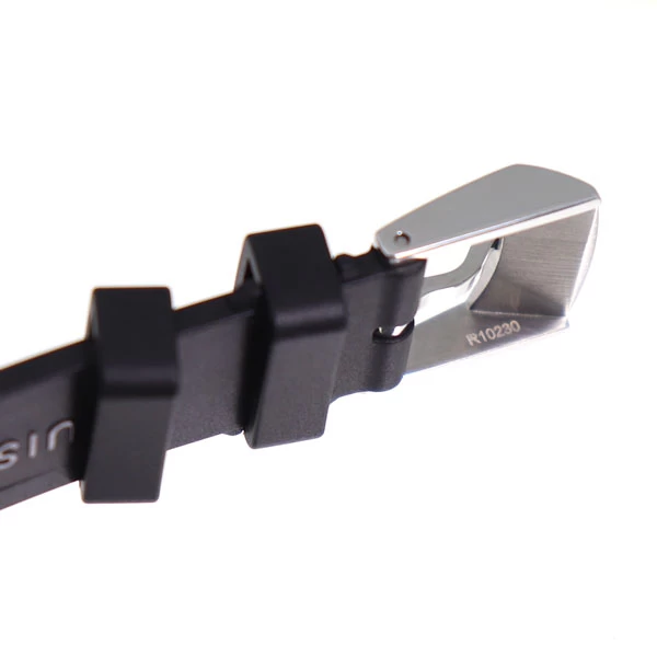 [Like New] Louis Vuitton [LOUIS VUITTON] R10230 Tambour Slim PM Nanogram Rubber Strap Monogram Black Genuine Replacement Belt LV STRAP TAMBOUR MONOGRAM [S Rank] [Beautiful Item]
