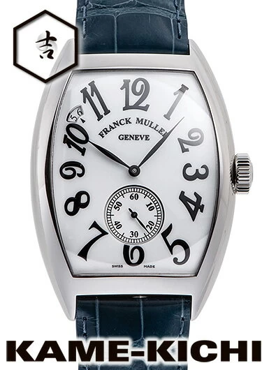 Frank Muller Tonneau Curvex 7 Days Power Reserve Ref.8880 B S6 PR EMA White (FRANCK MULLER Tonneau Curvex 7 Days Power Reserve)