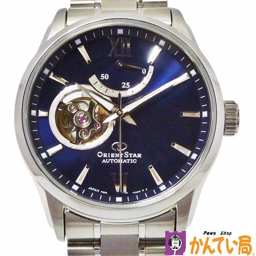 [Rank AB] ORIENT Orient RK-AT0002L F6R4-UAA0 Orient Star Semi-Skeleton Automatic Navy Dial Navy Blue Power Reserve See-through Back Case 10 ATM Waterproof 39mm ORIENTSTER Pawn Shop Kanazawa Bypass Store B23-1576