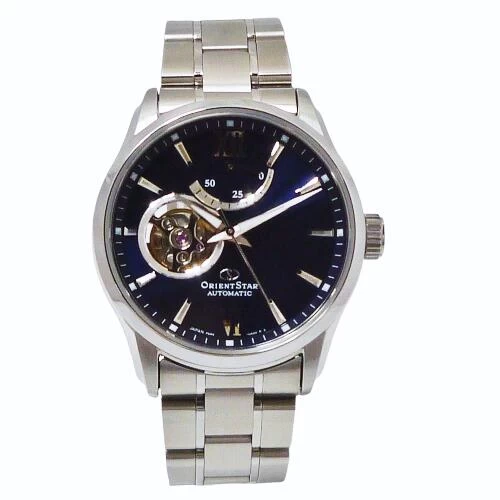 [Rank AB] ORIENT Orient RK-AT0002L F6R4-UAA0 Orient Star Semi-Skeleton Automatic Navy Dial Navy Blue Power Reserve See-through Back Case 10 ATM Waterproof 39mm ORIENTSTER Pawn Shop Kanazawa Bypass Store B23-1576