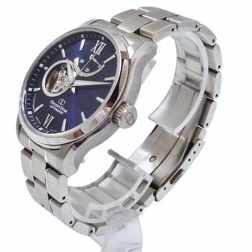 [Rank AB] ORIENT Orient RK-AT0002L F6R4-UAA0 Orient Star Semi-Skeleton Automatic Navy Dial Navy Blue Power Reserve See-through Back Case 10 ATM Waterproof 39mm ORIENTSTER Pawn Shop Kanazawa Bypass Store B23-1576