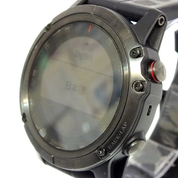 GARMIN GARMIN FENIX 5X PLUS SAPPHIRE GPS SMARTWATCH USED AB
