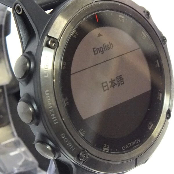 GARMIN GARMIN FENIX 5X PLUS SAPPHIRE GPS SMARTWATCH USED AB