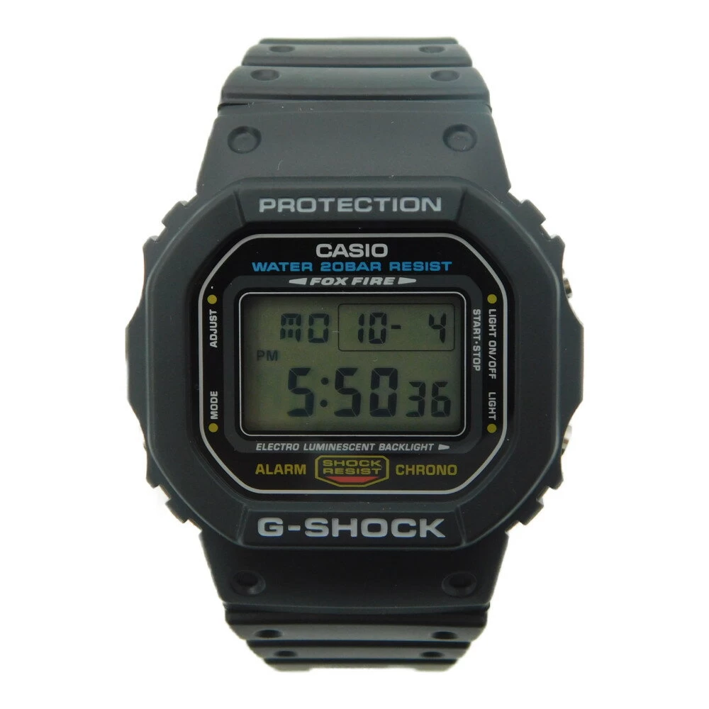 Casio Casio G-SHOCK G-SHOCK DW-5600E-1 Quartz Digital Rubber Black x Black 20 ATM Waterproof Casual　　　