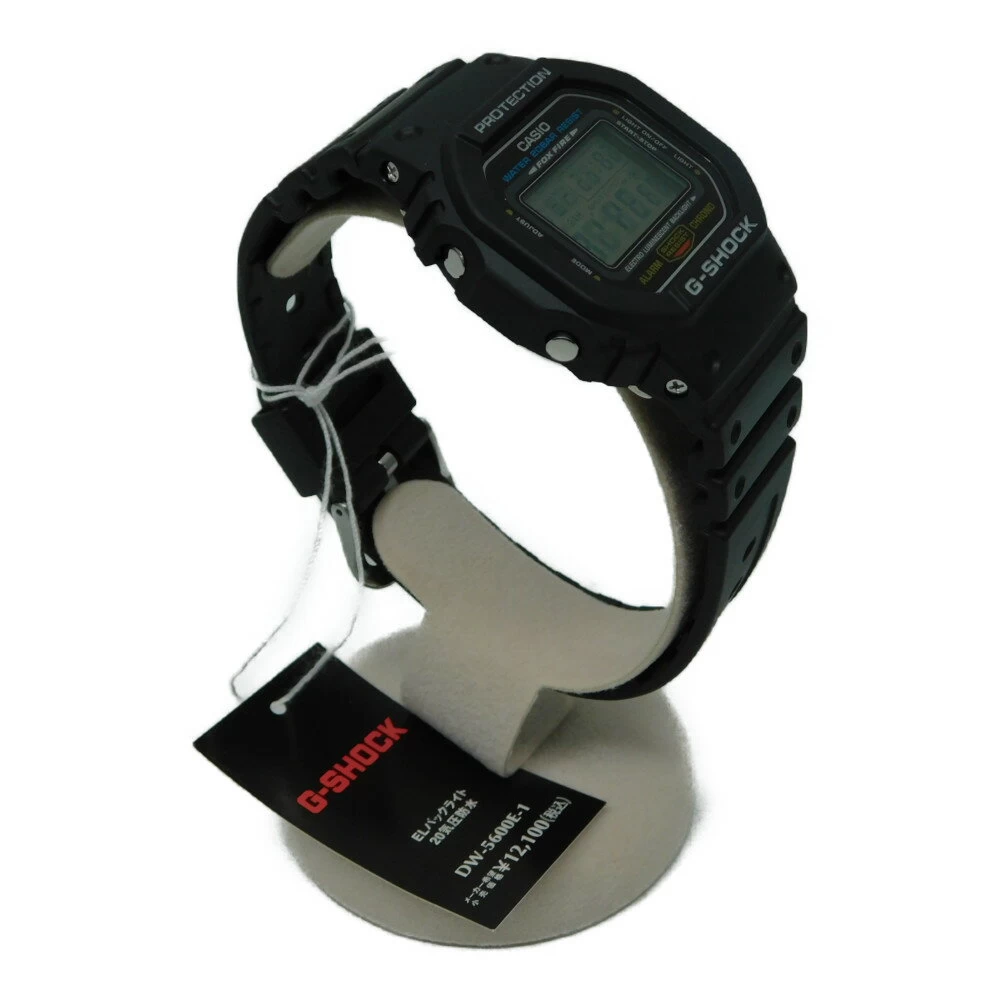Casio Casio G-SHOCK G-SHOCK DW-5600E-1 Quartz Digital Rubber Black x Black 20 ATM Waterproof Casual　　　