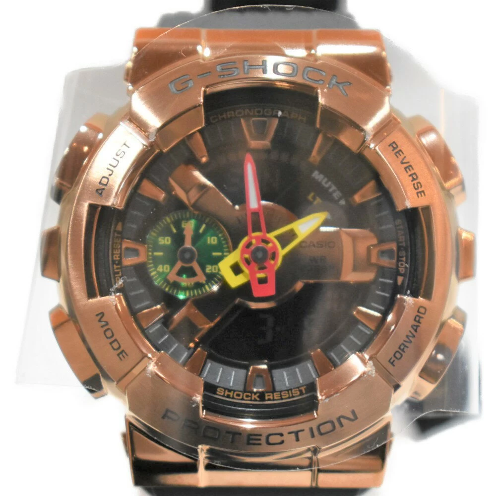 [Yuki Hachimura Signature Model] CASIOG-SHOCK GM-110RH-1AJR Resin Band Quartz NBA Pro Basketball Player Benin Republic Flag Color Casual Gift Present Wrapping Available Matsuyama Kumanodai Store