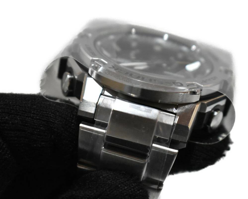 [Good Condition ★] CASIOG-SHOCK GST-B300E-5AJR Solid Band, Metal Band, One-Push Tri-fold Clasp, Tough Solar, Popular, Classic, Stylish, Metal, Shockproof Structure, Gift, Present, Wrapping Available, Matsuyama Kumanodai Store