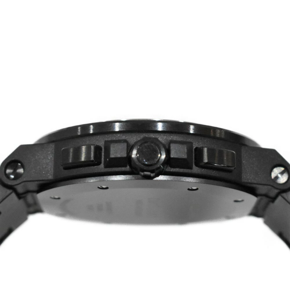 [Box and gallery available] BVLGARI Diagono Magnesium Chronograph DG42BSMCUDCH PO00*** Rubber Belt Self-winding 2017 Purchase Matsuyama Kumanodai Store