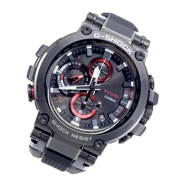 CASIO Casio G-SHOCK MTG-B1000B-1AJF Black Dial Solar Radio Wave Black Bluetooth Full Auto Calendar Management RY22004294