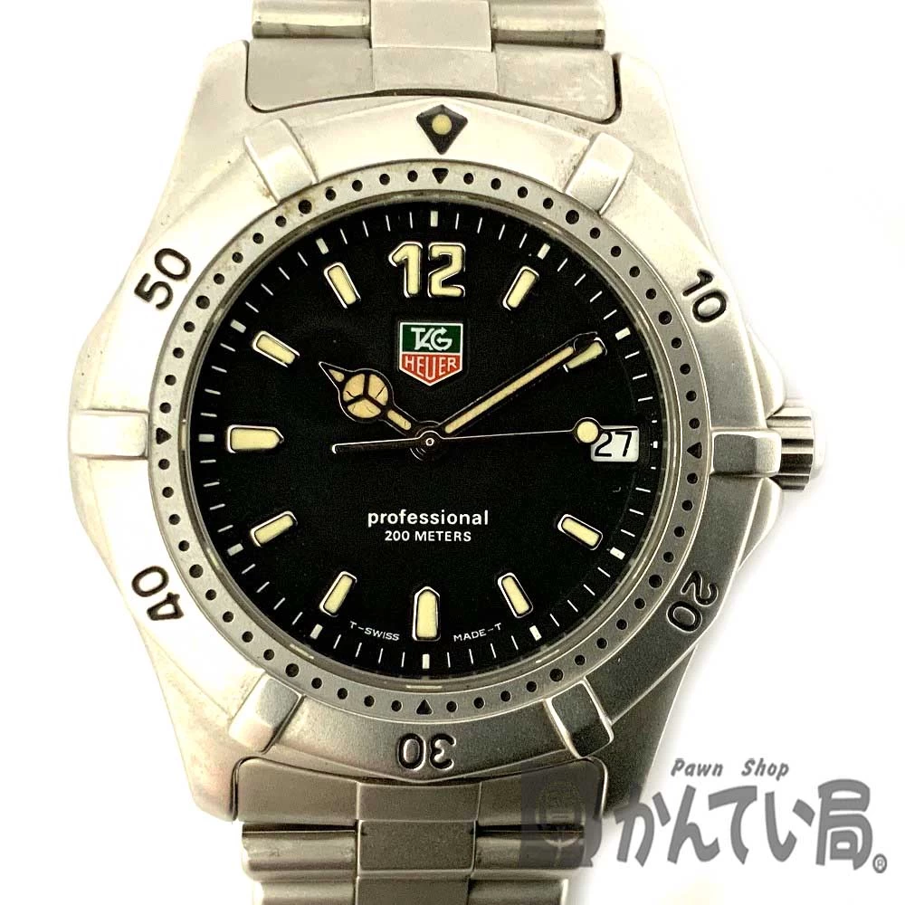 O TAG HEUER (TAG HEUER) PROFESSIONAL 200M DATE WK1110-0 QUARTZ [Oyama Store] 22-979o-m