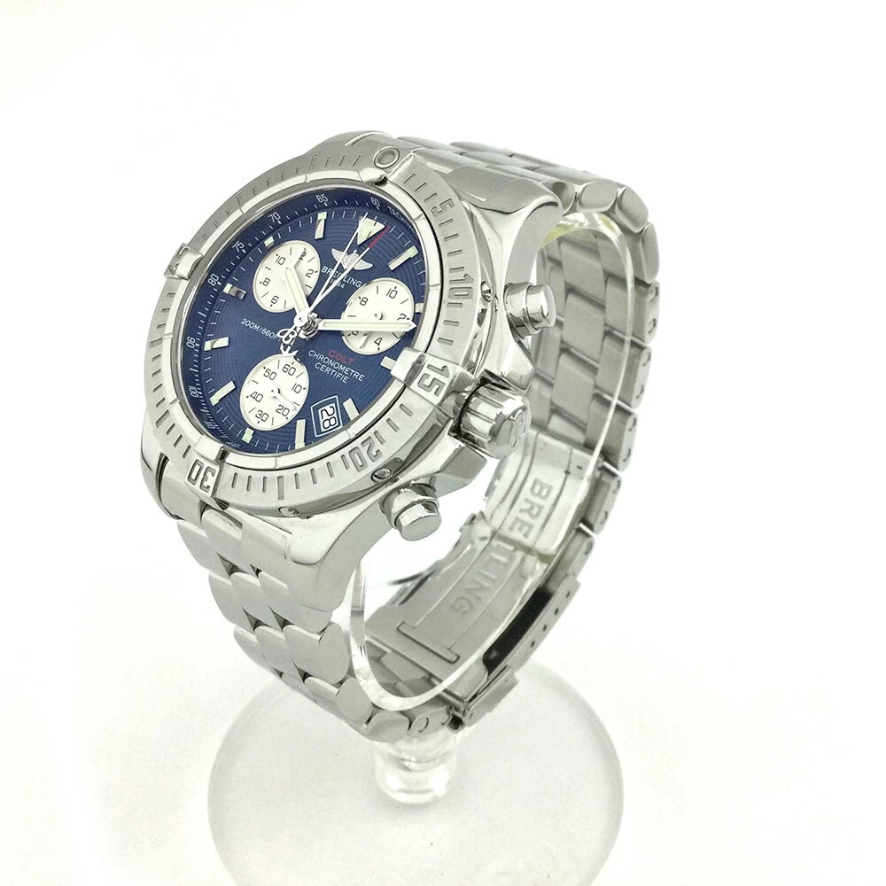 [K] [BREITLING] Colt A73380 Stainless Steel Quartz Battery Dial Navy [Breitling] [Kanuma Store] 31000129310-12k