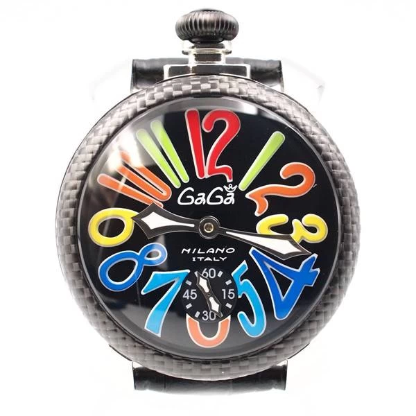 GagaMilano 5015S Manuale 48 mechanical manual winding Gaga Milano USED-B wtc8