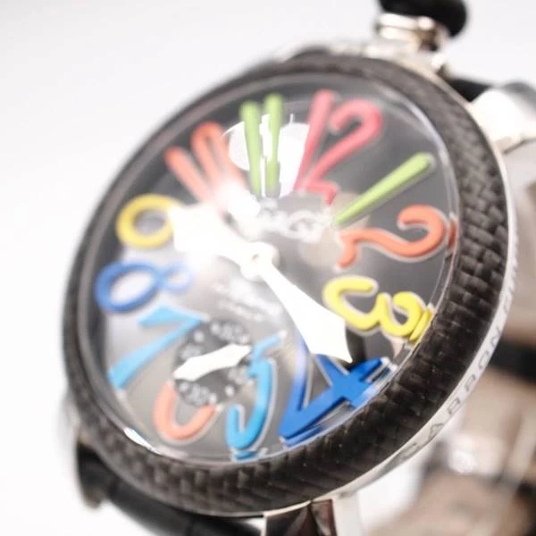 GagaMilano 5015S Manuale 48 mechanical manual winding Gaga Milano USED-B wtc8