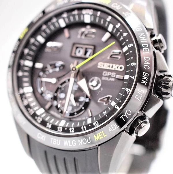 SEIKO SBXB143 8X42-0AD0-3 Astron Djokovic 2017 Limited Edition GPS Solar 10 ATM Waterproof 5000 pcs Limited Edition Rubber Belt Seiko USED-B wtc13 b-4_