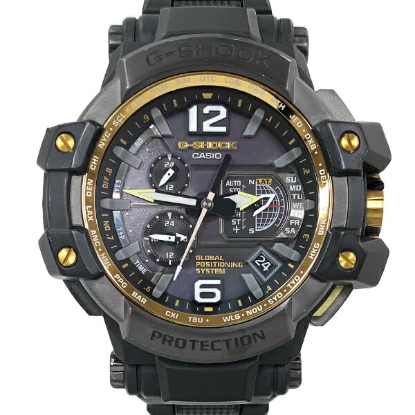 Casio G-SHOCK Gravity Master GPW-1000FC-1A9JF Tough Solar GPS Radio Flight Composite Sky Cockpit Black CASIO