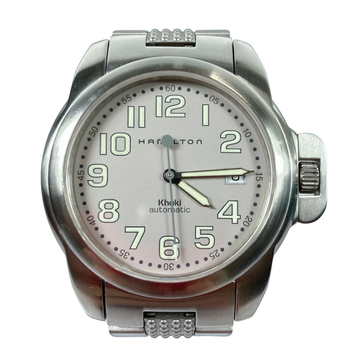 HAMILTON Khaki Action Analog Watch H62415153 Silver Size: - [301122] (Hamilton)