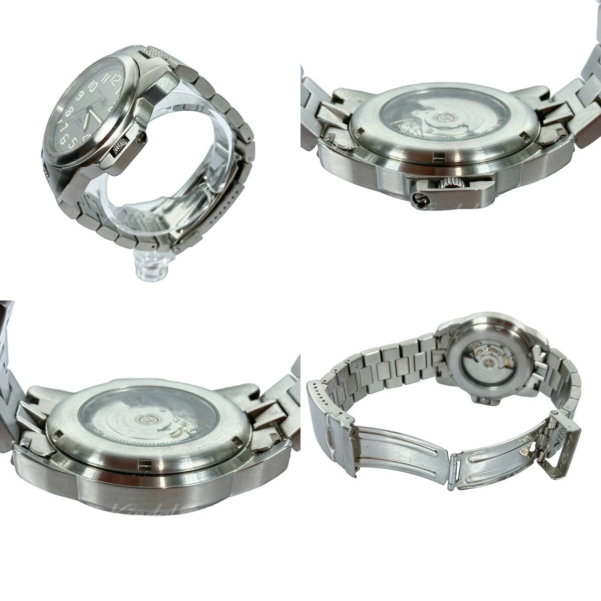 HAMILTON Khaki Action Analog Watch H62415153 Silver Size: - [301122] (Hamilton)