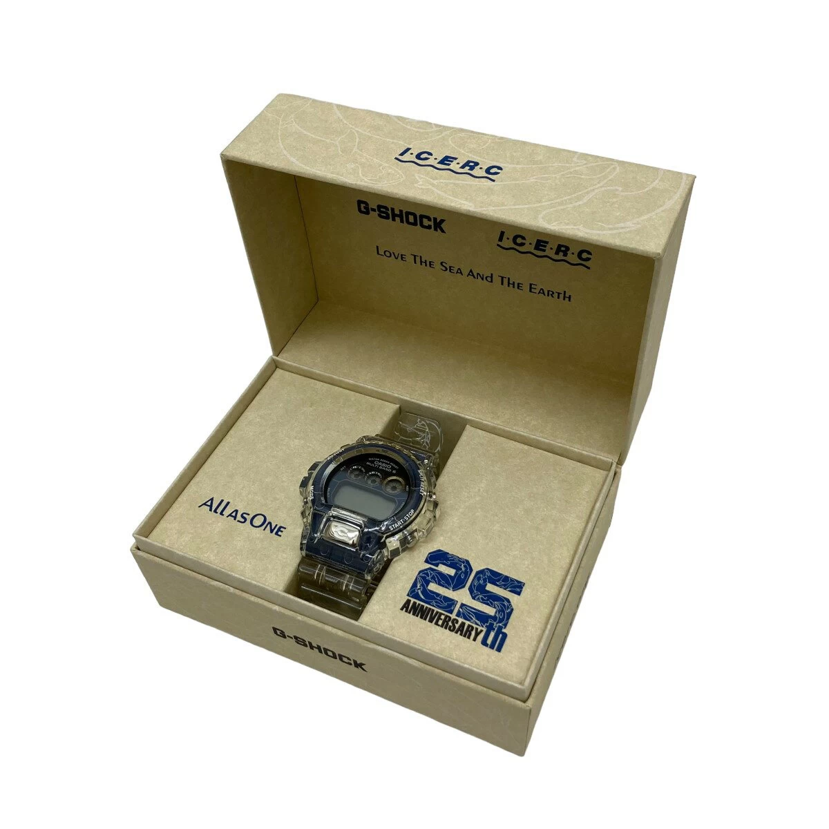 CASIO G-SHOCK Solar-Charged Dolphin 25th Anniversary Model Clear [130223] (Casio)
