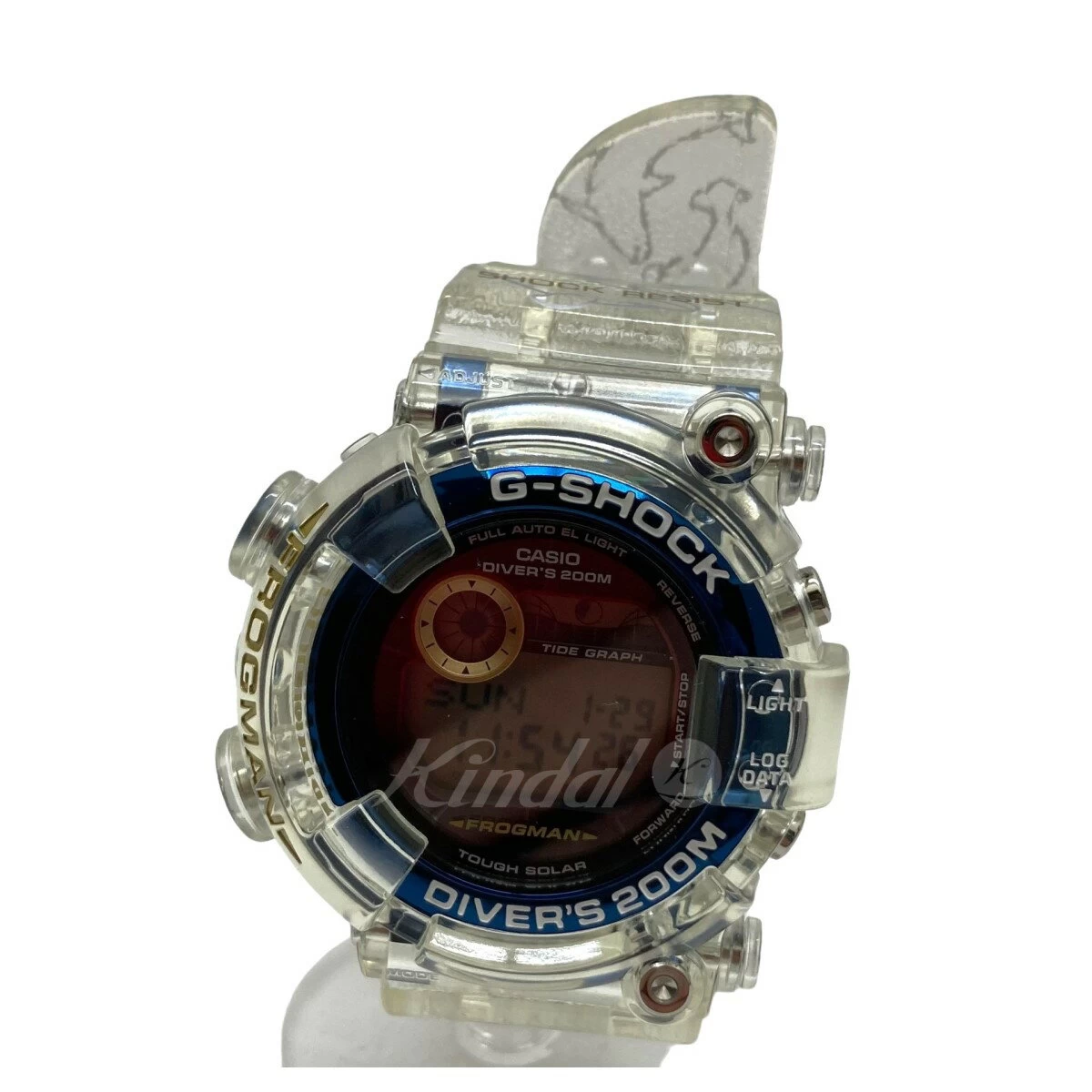 CASIO G-SHOCK FROGMAN Dolphin Whale 25th Anniversary Model Clear [130223] (Casio)