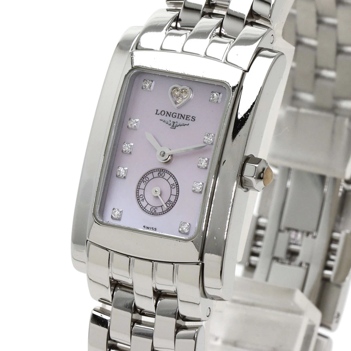 Longines L5.155.4 Dolce Vita Diamond Stainless Steel/SS Ladies [LONGINES]