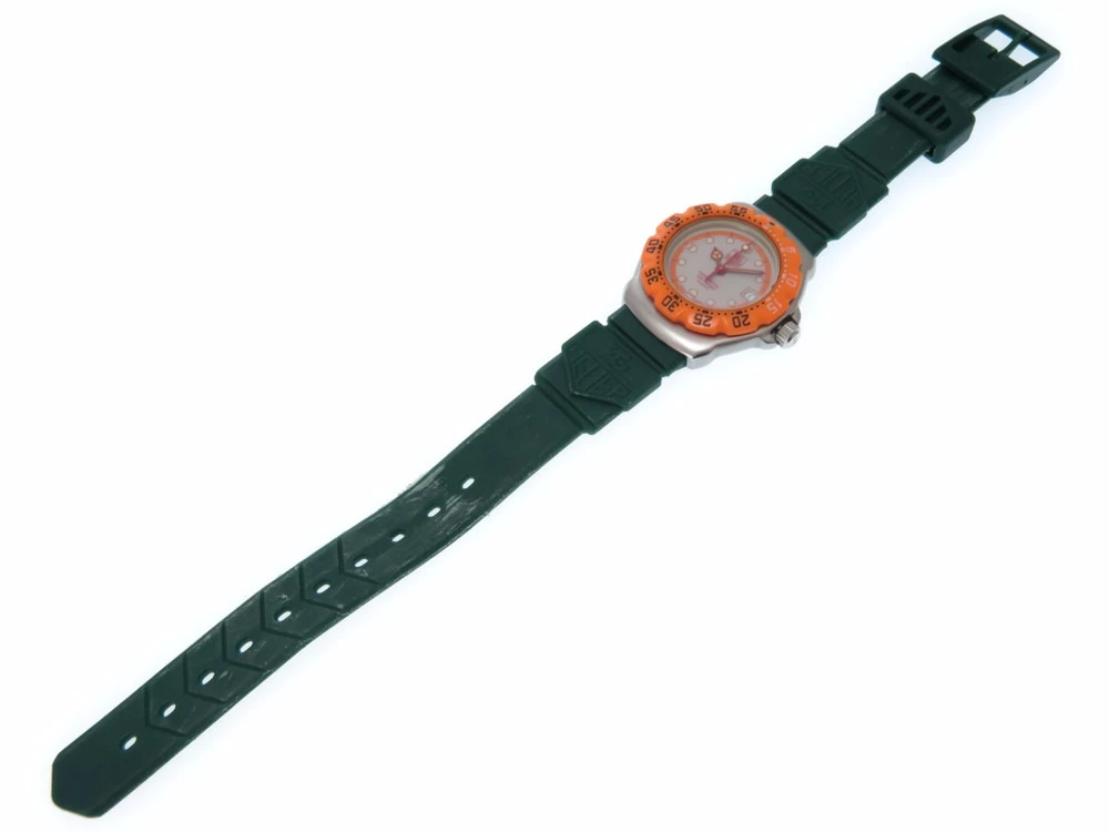 Good Condition TAG HEUER FORMULA 1 373.508 QUARTZ LADIES VINTAGE 0426 WITH STORAGE BOX 0074TAG HEUER