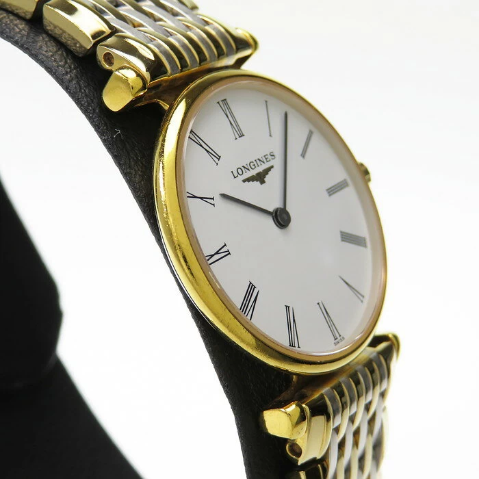 [LONGINES/Longines] L4 209 2 La Grand/Grand Classic du Combi GP/Stainless Steel Quartz White Ladies [GD] [TTx]