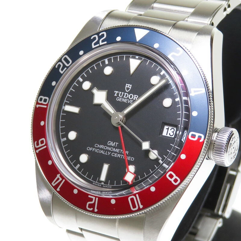 [TUDOR/Tudor] 79830RB Heritage Black Bay GMT Stainless Steel Automatic/Automatic Black/Red/Blue [GD]