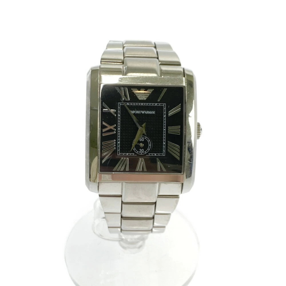 EMPORIO ARMANI EMPORIO ARMANI CLASSIC CLASSIC BODY ONLY PART NUMBER: AR1642 COLOR: SILVER, SILVER BANDAI NET