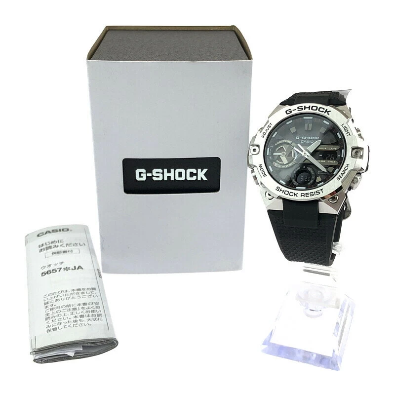 [Unused Item] CASIO G-SHOCK G-STEEL GST-B400-1AJF Casio G-SHOCK G STEEL Mobile Link Tough Solar Size: Case Diameter Approx. 46.