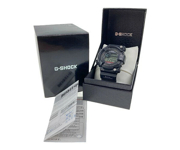 CASIO G-SHOCK FROGMAN DW-8200 CASIO G-SHOCK FROGMAN ISO 200m Diving Waterproof Quartz Size: Case Diameter Approx. 52 x 50.3 x 18.
