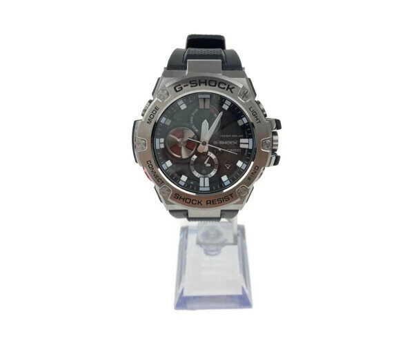 CASIO G-SHOCK G-STEEL GST-B100 SERIES GST-B100-1AJF Casio G-Shock G-Steel Tough Solar Quartz Size: Case Diameter Approx. 58.1 x 53.8 x 14.1 mm Maximum Arm Circumference Approx. 21.8 cm Color: Black Bandai Net Store