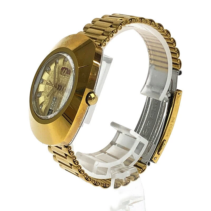 RADO DIA STAR 648.0413.3 Rad — Diastar Day-Date Automatic Automatic Date Display Size: Case Diameter Approx. 45 x 35 mm Max Arm Circumference Approx. 17