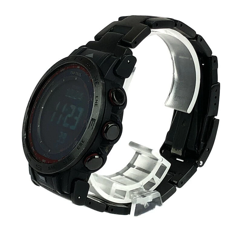 CASIO PRO TREK PRW-30YT-1JF Casio Pro Trek Tough Solar Size: Case Diameter Approx. 51.6 x 45.2 x 12.3 mmmm Max Arm Circumference Approx. 18 cm
