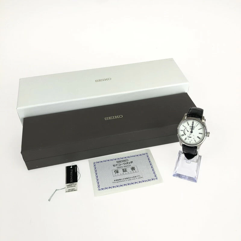 [Beauty] SEIKO PRESTIGE SARW035 6R27-00L0 Seiko Presage Automatic Automatic Size: Case Diameter Approx. 40 mm Maximum Arm Circumference Approx. 18.5 cm Color: Silver Bandai Net Store