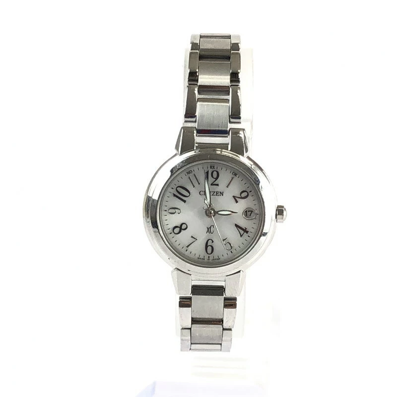 [Beauty] [Women's] CITIZEN XC H058-T016545TA Citizen Cross Sea Eco Drive Size: Case Diameter Approx. 26 mm Maximum Arm Circumference Approx. 15.5 cm Color: Silver Bandai Net Store